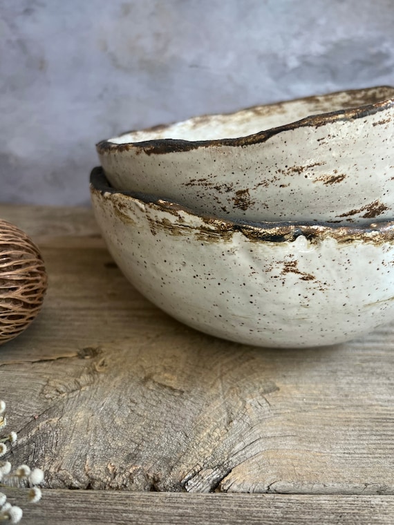 Rustic Wabi-Sabi Bowl