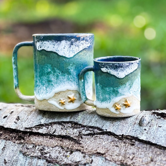Ocean Foam Mug Set