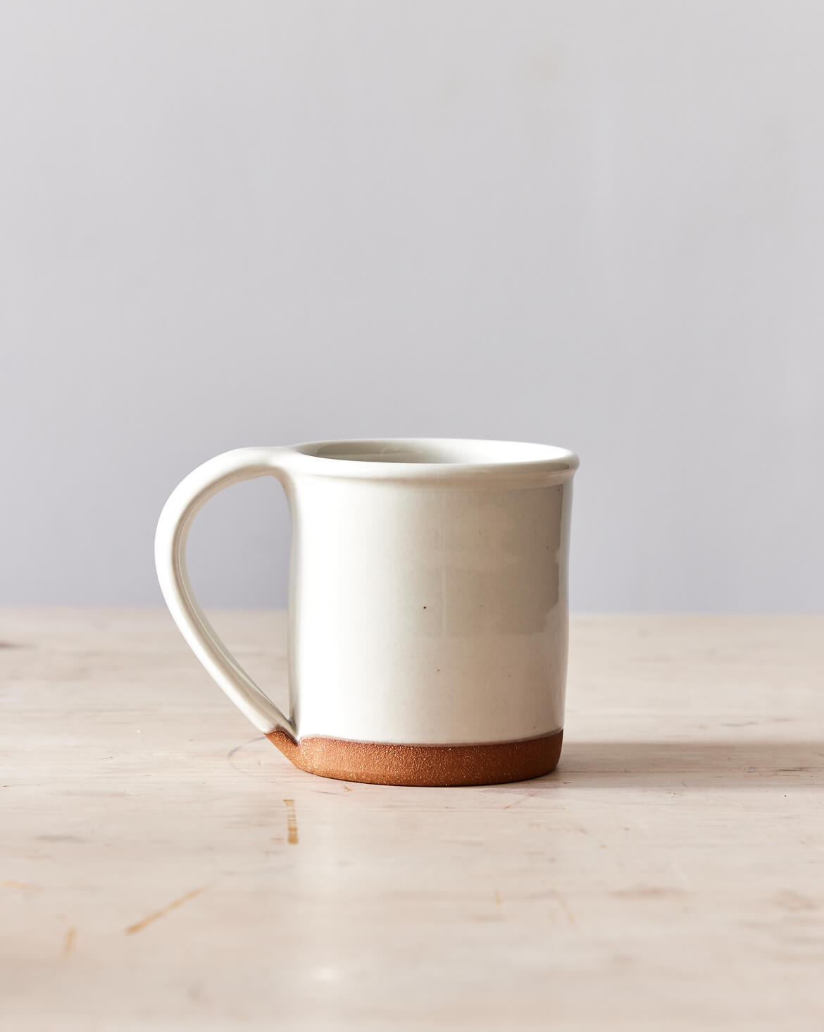 Cream Stoneware Mug